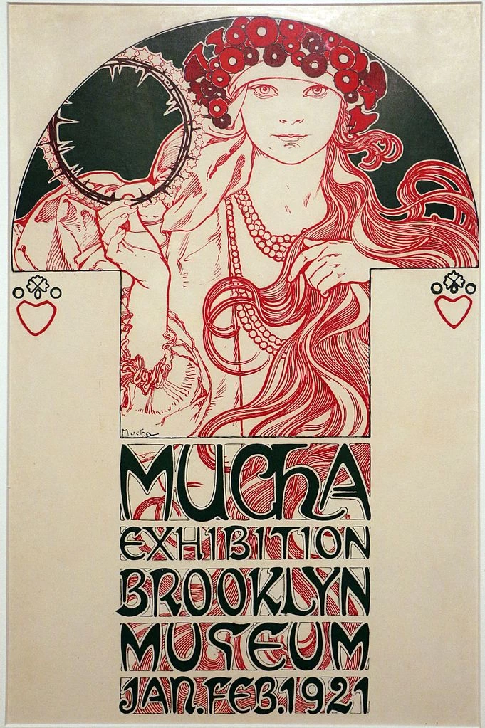 Alfons Mucha - 147, mucha exhibition, brooklyn museum, 1920